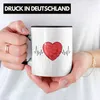 Trendation - Mathe Herzschlag Tasse Geschenk für Mathe Produktbild-Vorschau 2