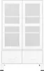 vidaXL Lagerschrank Industrial Weiß 70x40x115 cm Metall Produktbild-Vorschau 3