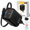 2026 NEW 65W GaN 3 in 1 USB C Ladegerät mit Einziehbarem Produktbild-Vorschau 1