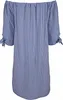 LASCANA Strandkleid mit Carmenausschnitt und 3/4-Ärmeln aus Produktbild-Vorschau 2