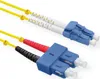 ROLINE LWL-Kabel Duplex, Single Mode 9/125µm OS2, LC/SC, Produktbild-Vorschau 1