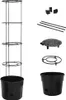 vidaXL Tomatentopf Anthrazit Ø39x150 cm Polypropylen Produktbild-Vorschau 6