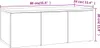 vidaXL TV-Schrank Sonoma-Eiche 80x34x30 cm Holzwerkstoff Produktbild-Vorschau 7