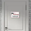 Überwachungskamera Metallschild XL in 21x28 cm Produktbild-Vorschau 6