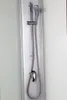 A close-up view of a shower fixture mounted on a panel. Produktbild-Vorschau