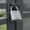HMF Zahlenschloss Vorhängeschloss, robustes Schloss mit Produktbild-Vorschau 4