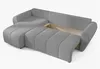 AX LIVING Canapé d'angle avec fonction sommeil Malatya L Voir les images du produit 4