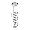SPAX SeKo T-STAR+ 4,0x 45/30 A2 KP Produktbild-Vorschau 29