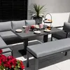 di volio Gartenmöbel Set Noli – grau, Outdoor Lounge aus Produktbild-Vorschau 3