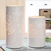 GILDE Stolní lampa, motiv stromu života, porcelán, bílá, , Náhled obrázku produktu 3