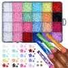 3D Blume Nägel Charms Set, 18 Farben Blume Nail Art Charms Produktbild-Vorschau 1