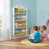 Relaxdays Bücherregal Kinder, HBT: 130 x 60 x 15 cm, Produktbild-Vorschau 2