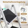 Drabina składana Sekey, 2 stopnie – nośność do 150 kg, Podgląd zdjęcia produktu 3