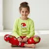 Grinch VELOURS, WEIHNACHTS-Pyjama für Mädchen, ZWEITEILIGER Produktbild-Vorschau 3