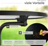 tectake® Stehtisch Eren rund mit Tischhusse bodenschonende Produktbild-Vorschau 7