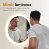 EMKE Specchio da bagno a LED 70 cm Specchio da bagno con Anteprima dell’immagine prodotto 12