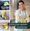 10er Set Mikrofasertuch, 40x40 cm, gelb Produktbild-Vorschau 4