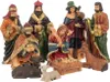 A nativity scene figurine set. Produktbild-Vorschau