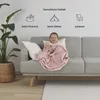 Blumtal weiche Decke mit Ärmeln - Kuscheldecke mit Ärmeln, Produktbild-Vorschau 7