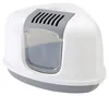 Katzentoilette NESTOR CORNER grau / weiß 58,5 x 45,5 x 40 Produktbild-Vorschau 1