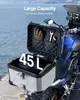SucceBuy Topcase moto,45l,coffre arrière universel en Voir les images du produit 3