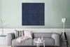 MuchoWow® Poster Leder - Blau - Tiere 75x75 cm - Wand Produktbild-Vorschau 5