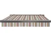 SOLUNA Halbkassettenmarkise Comfort 5x3,5 Stoff Dessin D421 Produktbild-Vorschau 2