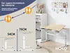 HOKO Kinderschreibtisch höhenverstellbar, 120x60 cm Kinder Produktbild-Vorschau 18