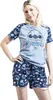 Lilo & Stitch Schlafanzug Damen Weird But Cute blau L Produktbild-Vorschau 5