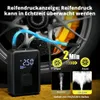 Elektrische Luftpumpe 150PSI Fahrradpumpe Akku Luftpumpe Produktbild-Vorschau 2