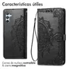 Funda libro Mandala para Samsung Galaxy A54 (5G) - Negro Vista previa de la imagen del producto 2