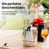 Beyond Silberner Eiswürfelbehälter mit Deckel und Zange Produktbild-Vorschau 7