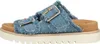 Mustang Damen Pantolette Blau (Jeans) Voir les images du produit 11