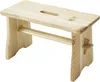 Tritthocker 39 x 19 x 21 cm Kiefer Produktbild-Vorschau 2