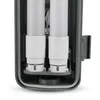 Close-up view of the internal components of a light fixture, showing two LED tubes and their mounting hardware. Produktbild-Vorschau