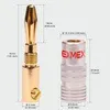 NEXMEX Bananenstecker 4mm schraubbar 24K vergoldet Produktbild-Vorschau 10
