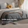 Set 4 pezzi di biancheria da letto in poliestere, 160 x 200 Anteprima dell’immagine prodotto 10