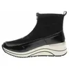 Stivaletto con zeppa da donna nero di REMONTE in pelle Anteprima dell’immagine prodotto 28