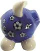 Sparschwein klein Blau Fußball Produktbild-Vorschau 1