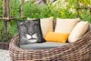 MuchoWow® Outdoor Kissen - Panther - Wildlife - Schwarz - Produktbild-Vorschau 3