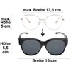 FALINGO Sonnenbrille Überzieh Sonnenbrille Überziehbrille Produktbild-Vorschau 6