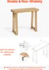 Table console VEVOR Table d'entrée derrière le canapé (91,5 Voir les images du produit 6