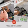 DONBOLSO Slim Wallet 9x7x1,5cm - Kožená peňaženka s vreckom Náhľad obrázku produktu 12