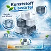 60 Eiswürfel Wiederverwendbar Dauereiswürfel Kunststoff Produktbild-Vorschau 5