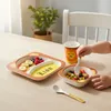 5-delige kinderset met leeuwenmotief: bord, kom, beker en Productafbeelding-voorbeeld 2