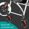 ELONEO Woonrolstoel, 54 cm breed, opvouwbaar en Productafbeelding-voorbeeld 2