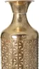 Vase Kairo, gold, Metall, 16,5x80 cm Produktbild-Vorschau 3
