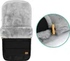 Fillikid Fußsack Bernina Alpina Lammfell Schwarz Produktbild-Vorschau 4