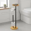 Portarotolo Relaxdays, per rotoli di ricambio, ripiano, Anteprima dell’immagine prodotto 3