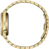 Side view of a gold-colored watch with a metal band. Podgląd zdjęcia produktu